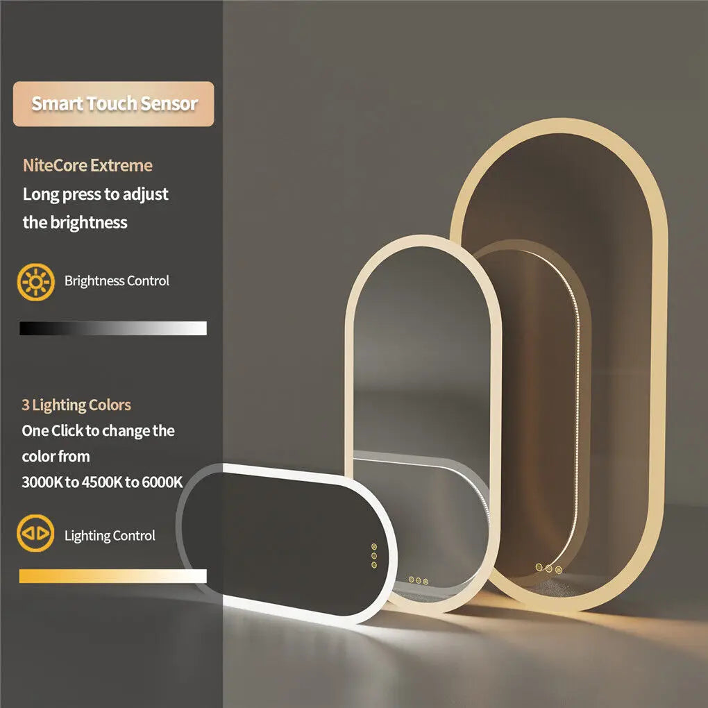 Waterproof Illuminate Bathroom Light Vanity Mirror