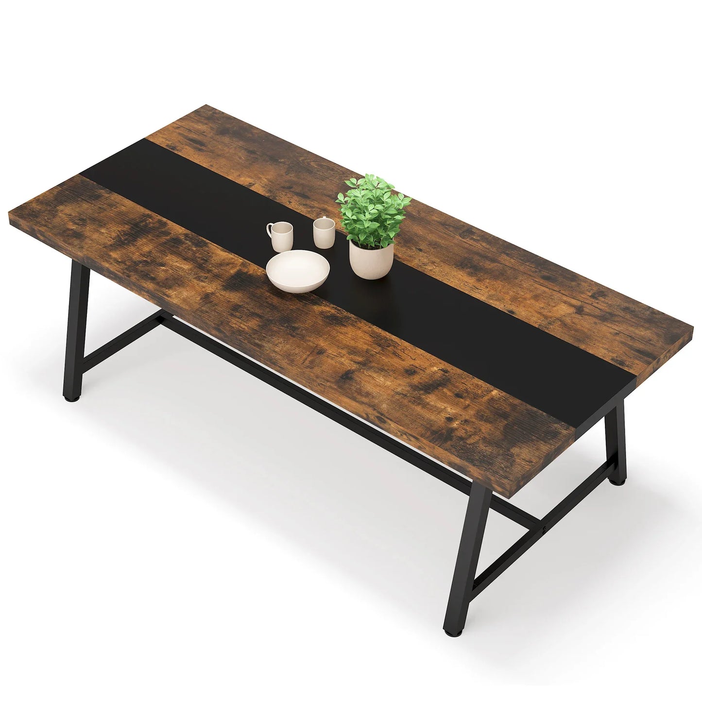 Table for 8, Rectangular Wood Kitchen Table