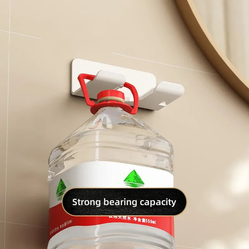 Hair Dryer Holder Bathroom Hair Straightener Stand Nail Free Shelves