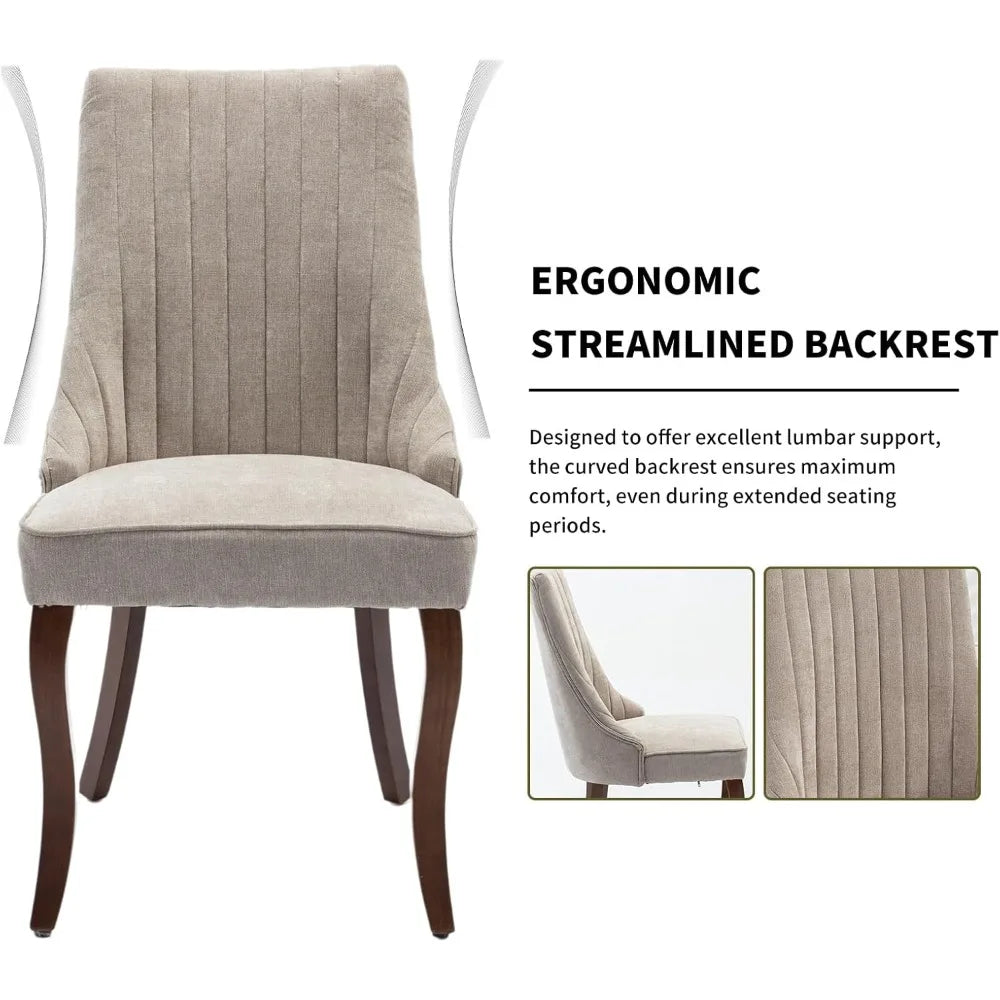 Set of 4, Mid Century, Modern Dining Chairs