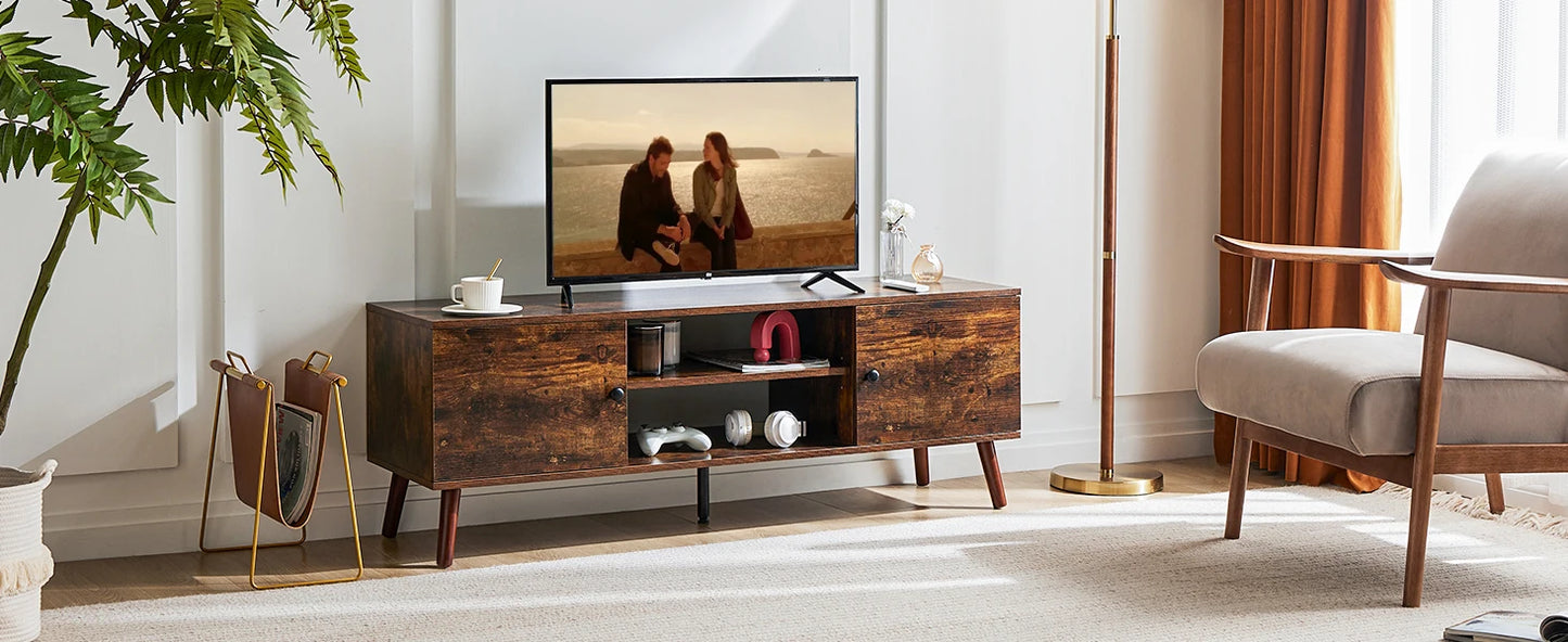 Wooden Fireplace Tv Stand For Up To 60 Inch TV