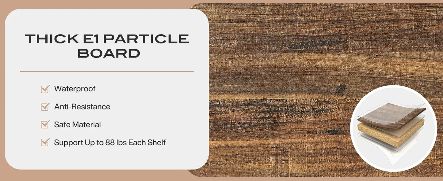 6-Tier Bookcase, 70-Inch Tall Bookshelf with Storage Shelving